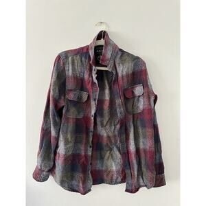 Machine 1971 Custom Co. Plaid Button Down Shirt M